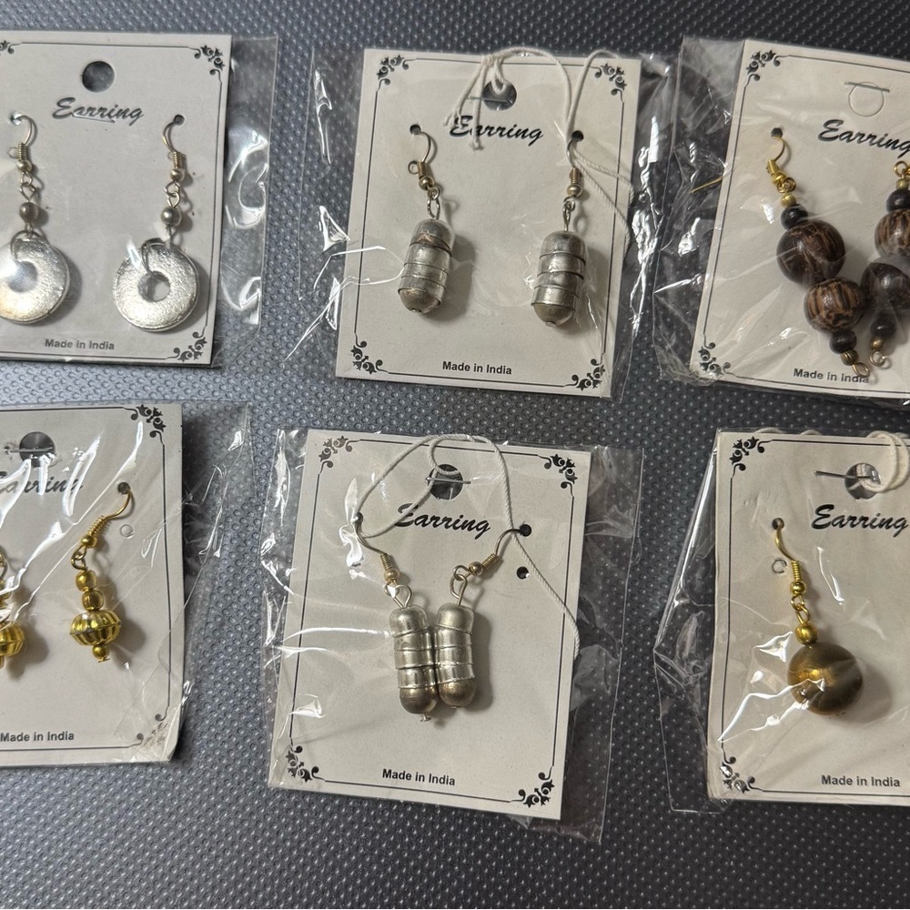 Pierced earrings
